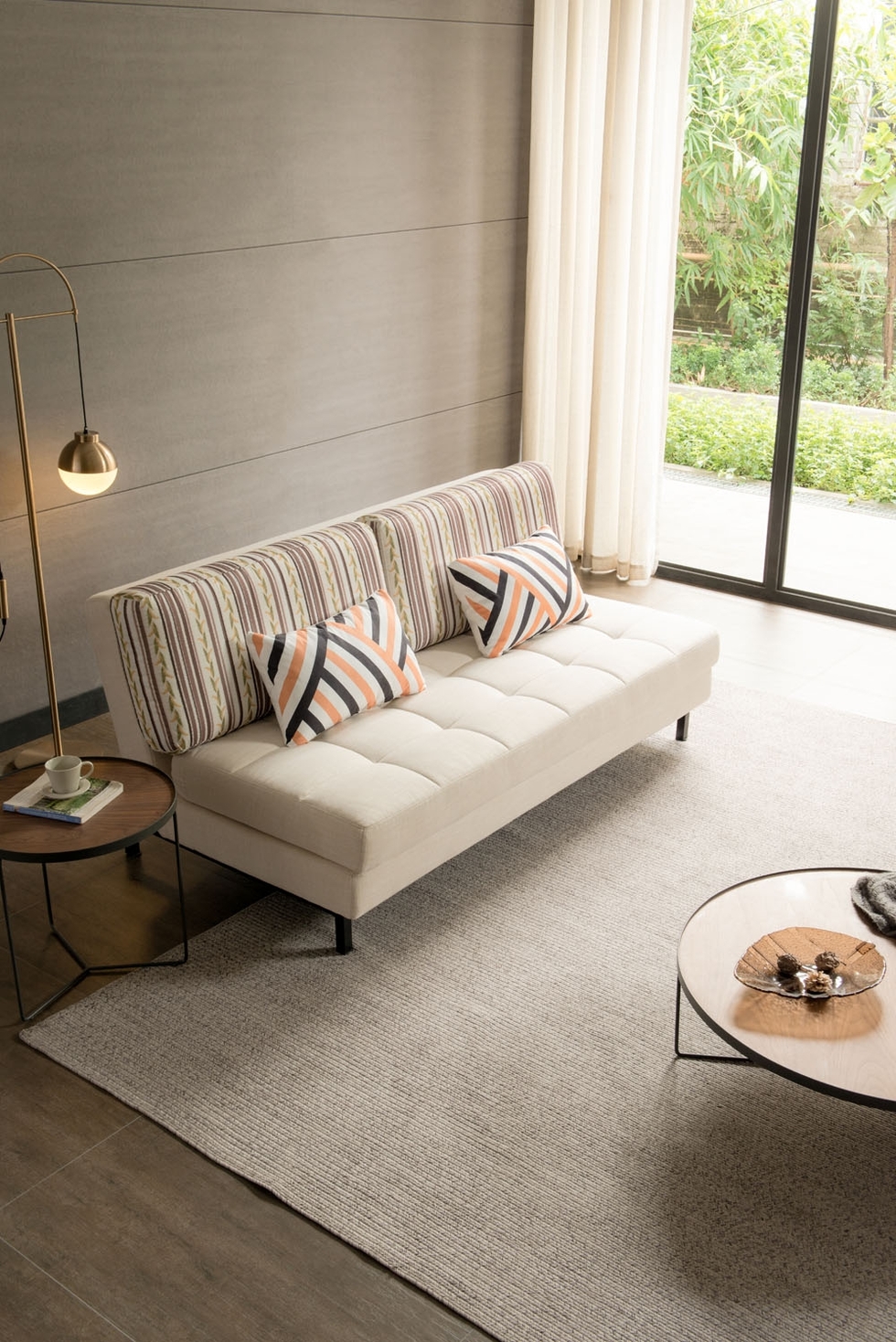 【玛蒂斯】极简风格沙发 可作沙发床多用公寓沙发 小户型客厅沙发 005